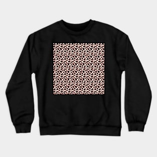 Modern Spotted Animal Pattern Design Crewneck Sweatshirt